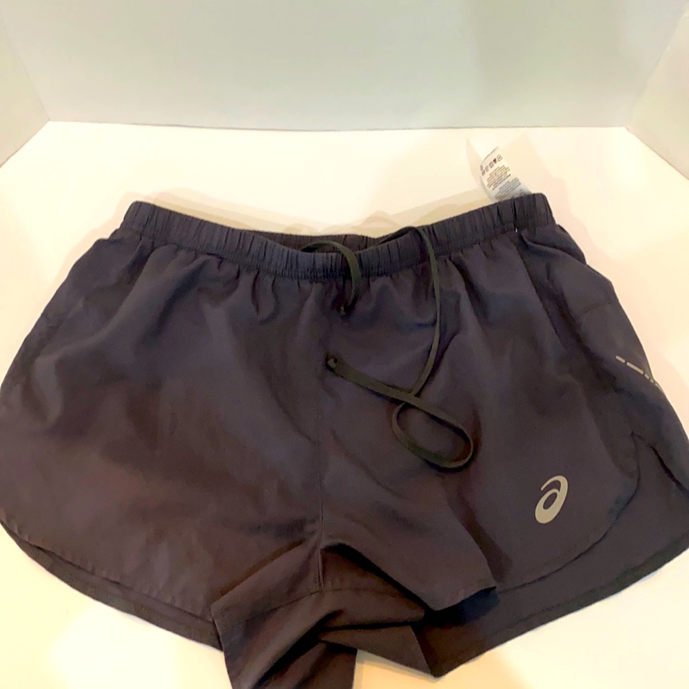 ASICS Gray Lightweight Shorts Medium Running Gym